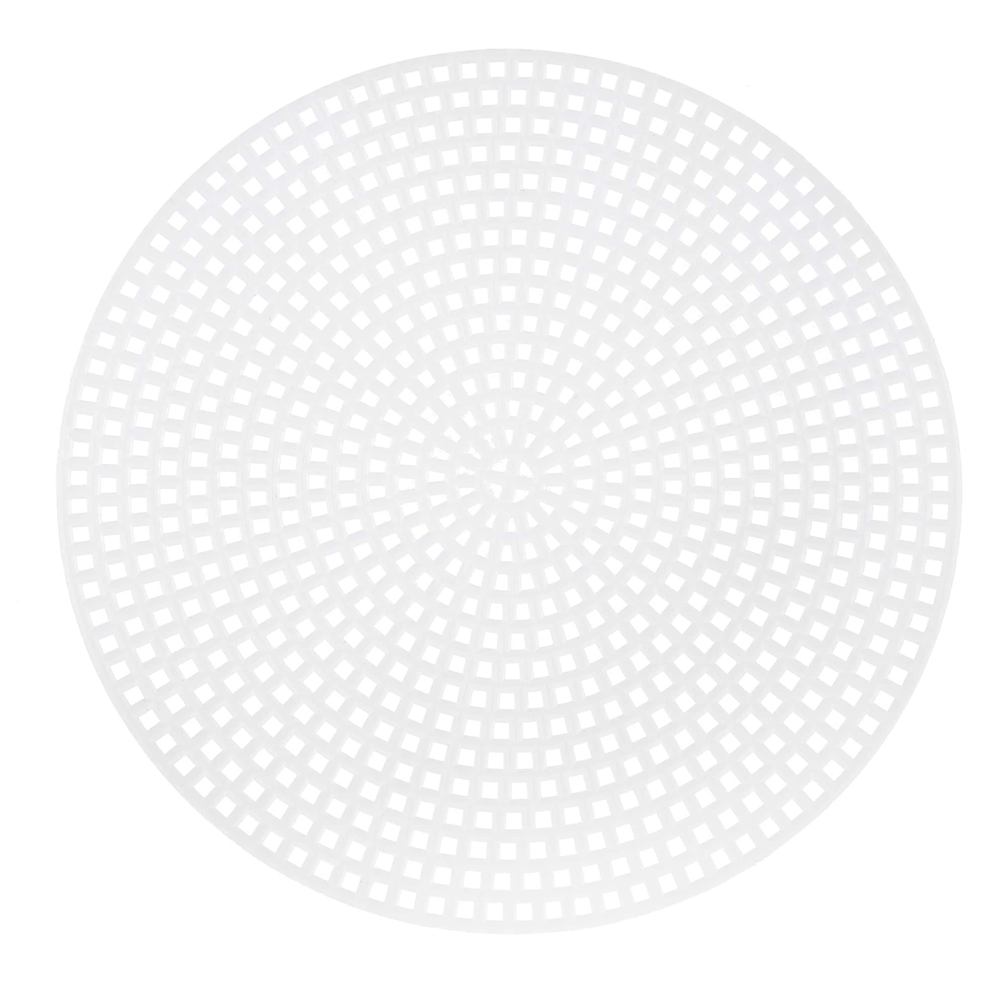 4.5" Clear Circle Plastic Canvases by Loops & Threads®